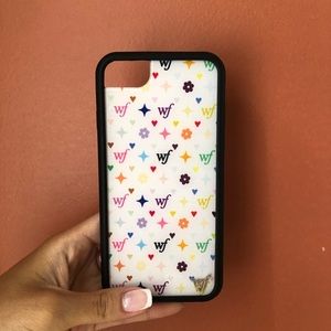 wildflower monogram iphone case